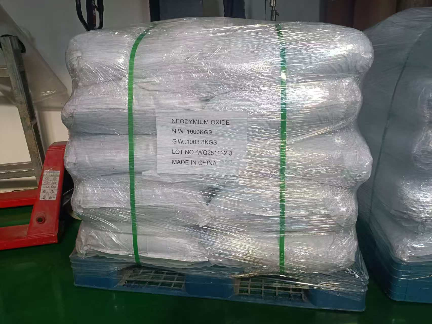 pallet of Nd2O3 pallet of Nd2O3