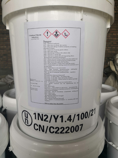 Cobalt Chloride Anhydrate