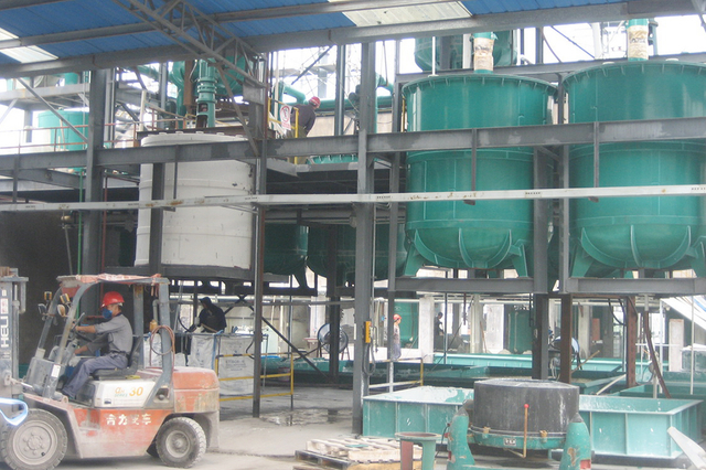 nickel carbonate production process for industrial use