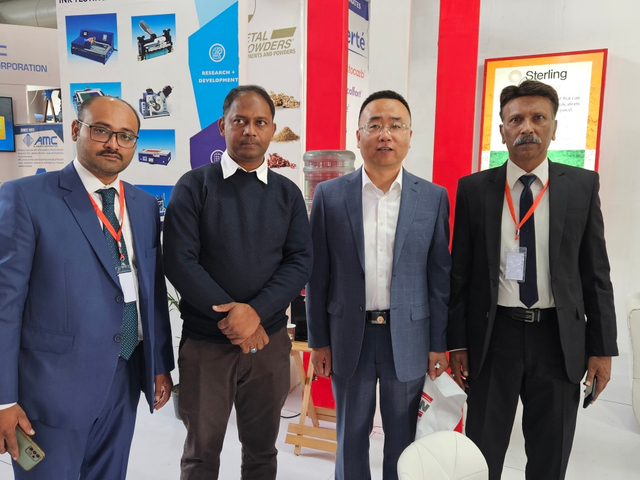 copper carbonate export supplier exhibition booth