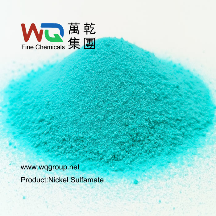 Nickel sulfamate used in chemical processes
